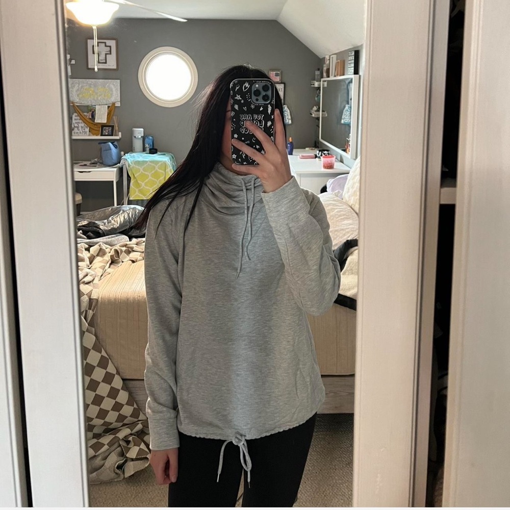 Gilligan & O'Malley Light Gray Hoodie
